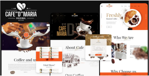 Café "D" Maria - Restaurant Template Café "D" Maria - Restaurant Template