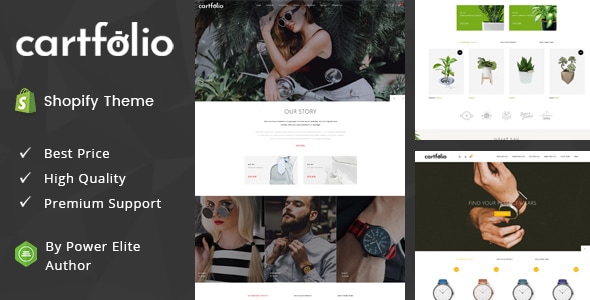 Cartfolio - Sectioned Multipurpose Shopify Theme Cartfolio - Sectioned Multipurpose Shopify Theme