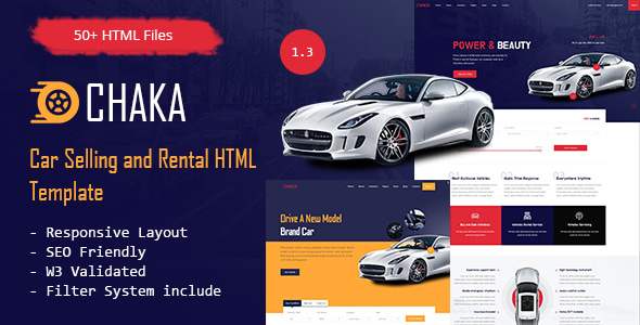 Chaka - Car Selling and Rental HTML Template Chaka - Car Selling and Rental HTML Template
