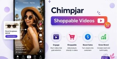 Chimpjar Shoppable Videos - Interactive Video Widget with WooCommerce Integration