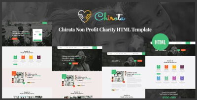 Chirota - Non Profit Charity HTML Template