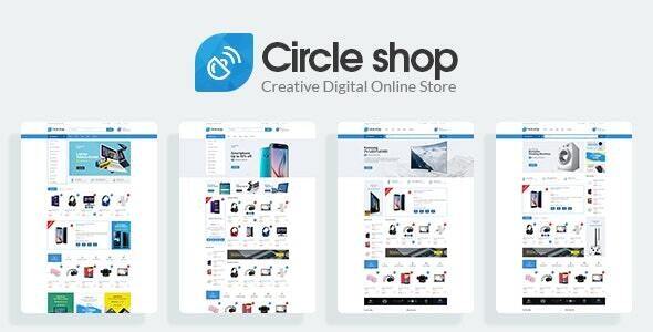 Circle shop – Electronics eCommerce HTML5 Template Circle shop – Electronics eCommerce HTML5 Template