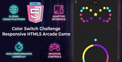 Color Switch | Responsive HTML5 Arcade Game