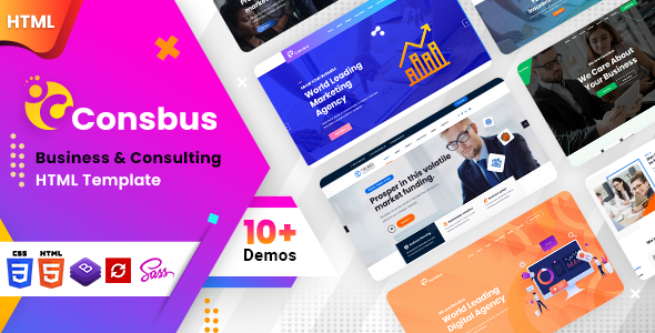 Consbus - One page HTML Template Consbus - One page HTML Template