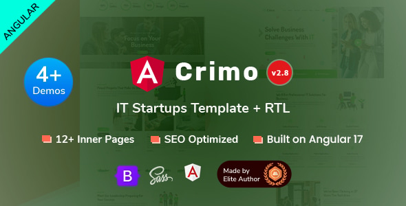 Crimo - Angular 17+ IT Solutions Services & Tech Startup Template Crimo - Angular 17+ IT Solutions Services & Tech Startup Template