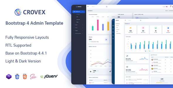 Crovex - Admin & Dashboard Template Crovex - Admin & Dashboard Template