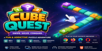 Cube Quest | HTML5 Puzzle Game