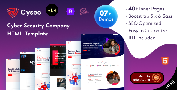 Cysec - Cyber Security Services Company Bootstrap 5 Template Cysec - Cyber Security Services Company Bootstrap 5 Template