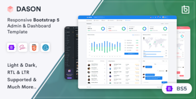 Dason - Admin & Dashboard Template
