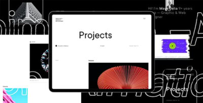 Delia | Template For Freelancer
