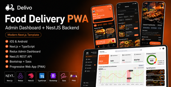 Delivo | Full-Stack PWA Food Delivery Platform (Next.js & NestJS) Delivo | Full-Stack PWA Food Delivery Platform (Next.js & NestJS)