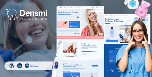 Densmi - Dental Clinic & Dentist WordPress Theme Densmi - Dental Clinic & Dentist WordPress Theme