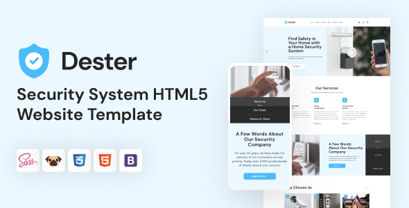 Dester - Security System HTML5 Template Dester - Security System HTML5 Template