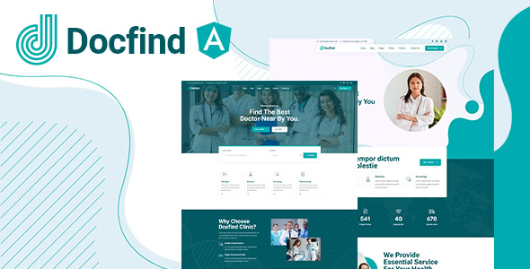 Docfind – Doctors directory and Book Online Angular JS Template Docfind – Doctors directory and Book Online Angular JS Template