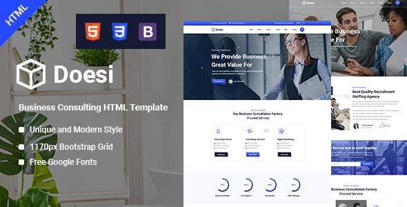 Doesi-Business HTML Template Doesi-Business HTML Template