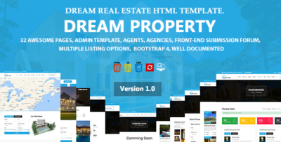 Dream Property - Real Estate HTML Template