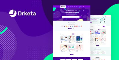 Drketa - Digital Marketplace React Template
