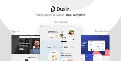 Duxin - Multipurpose Business HTML Template