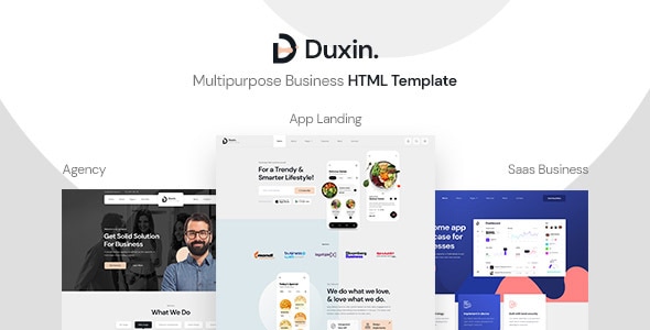 Duxin - Multipurpose Business HTML Template Duxin - Multipurpose Business HTML Template