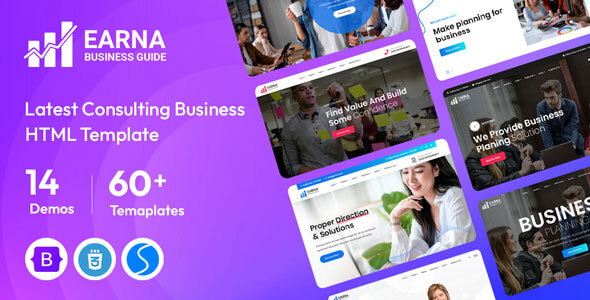 Earna - Finance & Business HTML Template Earna - Finance & Business HTML Template