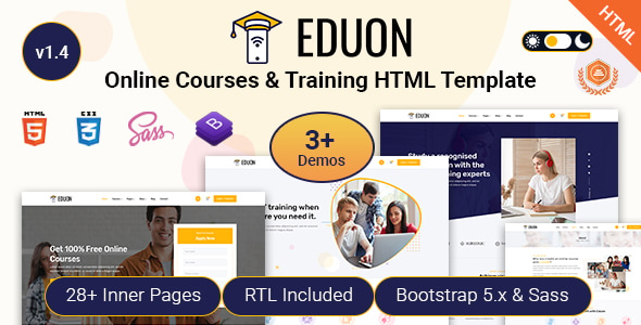 Eduon - Online Courses & Training Providers Bootstrap 5 Template Eduon - Online Courses & Training Providers Bootstrap 5 Template