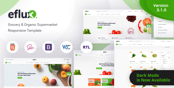eflux - Grocery & Organic Supermarket Responsive Template eflux - Grocery & Organic Supermarket Responsive Template