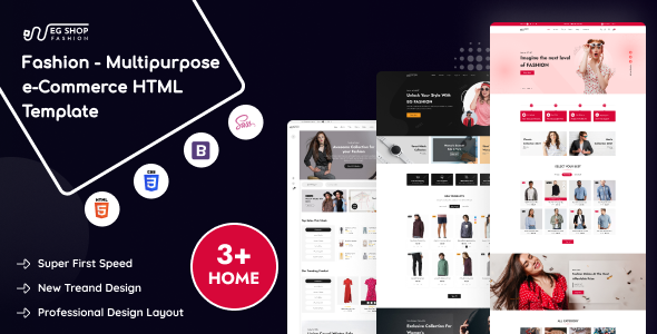 EG Shop Fashion - Fashion eCommerce HTML Template EG Shop Fashion - Fashion eCommerce HTML Template