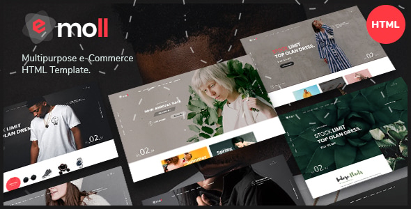 Emoll - Multipurpose eCommerce HTML5 Template Emoll - Multipurpose eCommerce HTML5 Template