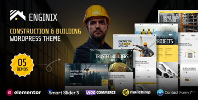 Enginix - Construction & Building WordPress Theme