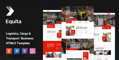 Equita - Logistics Cargo HTML Template