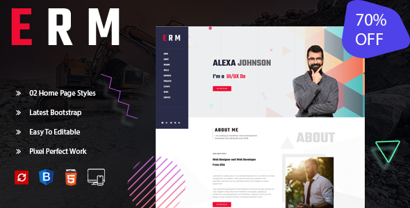 ERM-Personal Portfolio Template ERM-Personal Portfolio Template