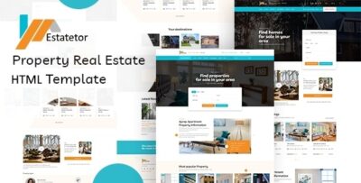 Estatetor - Property Listing Real Estate HTML-5 Template