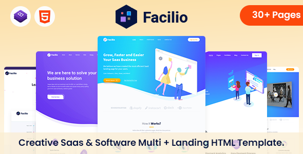 Facilio - Saas & Software HTML Template Facilio - Saas & Software HTML Template