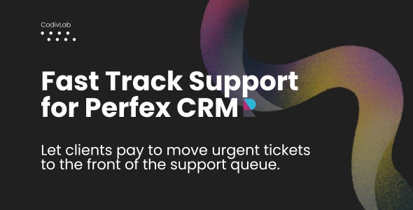 Fast Track Support for Perfex CRM - Paid Priority Tickets Fast Track Support for Perfex CRM - Paid Priority Tickets