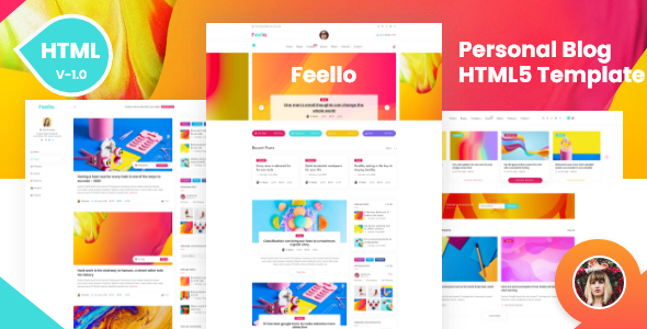 Feello | Personal Blogging HTML5 Template Feello | Personal Blogging HTML5 Template