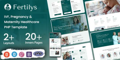 Fertilys - IVF, Pregnancy & Maternity Healthcare PHP Template