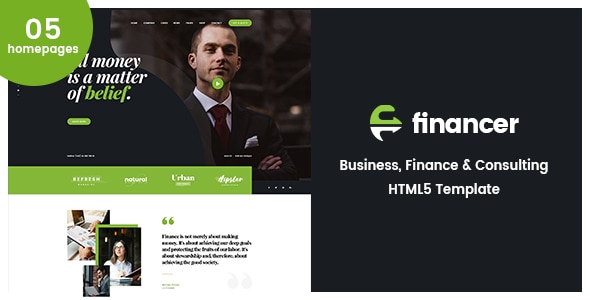 Financer | Business Consulting & Finance HTML5 Template Financer | Business Consulting & Finance HTML5 Template