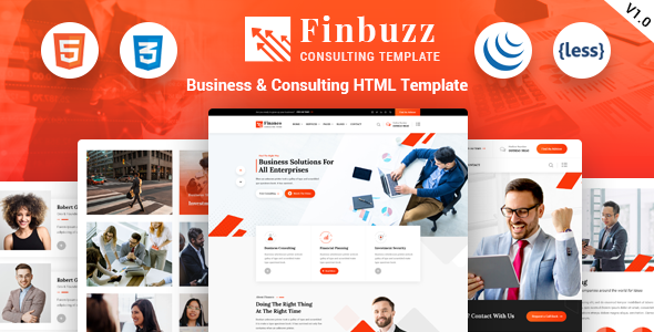 Finbuzz - Business HTML Template Finbuzz - Business HTML Template
