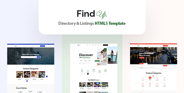 Findup - Directory & Listing HTML5 Template Findup - Directory & Listing HTML5 Template