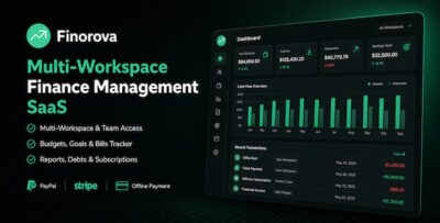 Finorova - Multi-Workspace Finance Management SaaS Platform