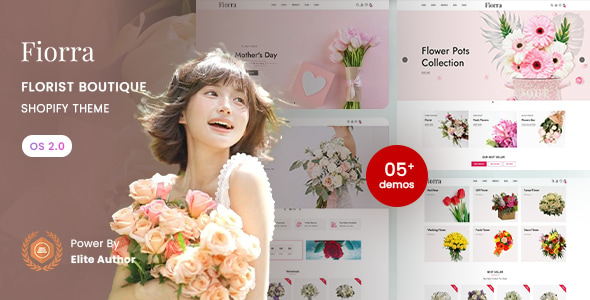 Fiorra - Florist Boutique & Decoration Store Shopify 2.0 Theme