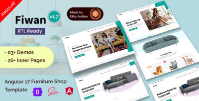 Fiwan - Angular 17+ Furniture & Home Decor Shop Template