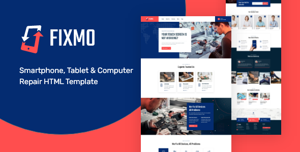 Fixmo – Smartphone Repair Services HTML Template Fixmo – Smartphone Repair Services HTML Template