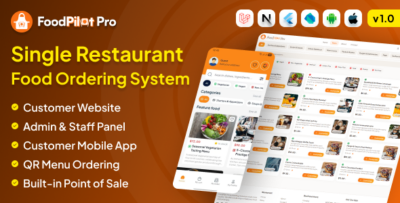 FoodPilot | Restaurant App With Laravel Backend