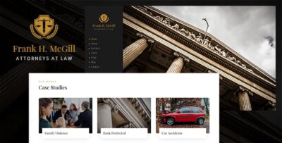 Frank H. McGill - Lawyers Attorneys and Law Firm Template