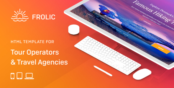 FROLIC - HTML Template for Tour Operators & Travel Agencies FROLIC - HTML Template for Tour Operators & Travel Agencies