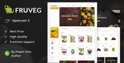 Fruveg - Responsive Opencart 3.0 Theme
