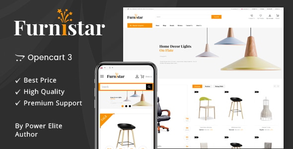 Furnistar - Multipurpose OpenCart 3 Theme Furnistar - Multipurpose OpenCart 3 Theme