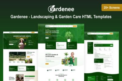 Gardenee - Landscaping & Garden Care HTML Templates