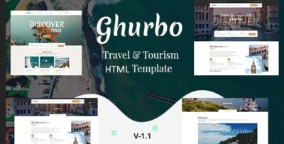 Ghurbo - Travel & Tourism HTML Template